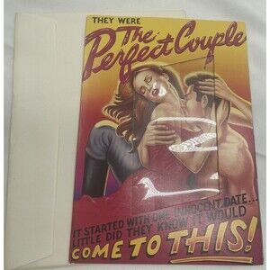 Vintage Slide Cards  Wedding Slide Motion Fun Greeting Card Unused